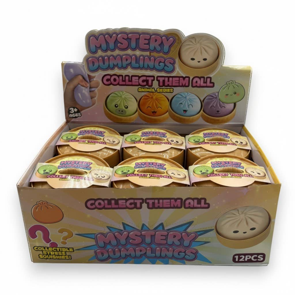 Mystery Squishy Dumplings - Animal Series