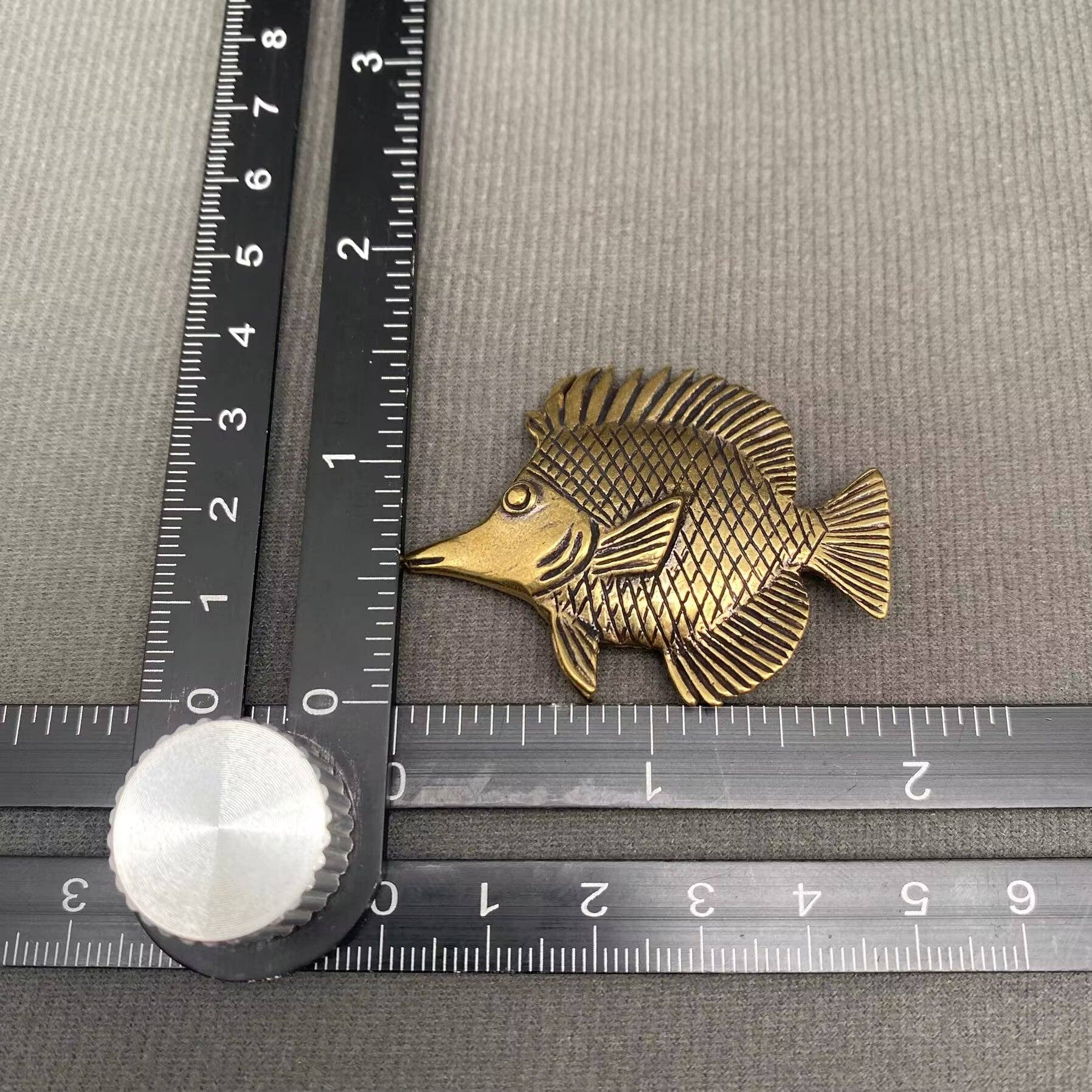 Brass Fish Crafts Decoration Desktop Ornaments