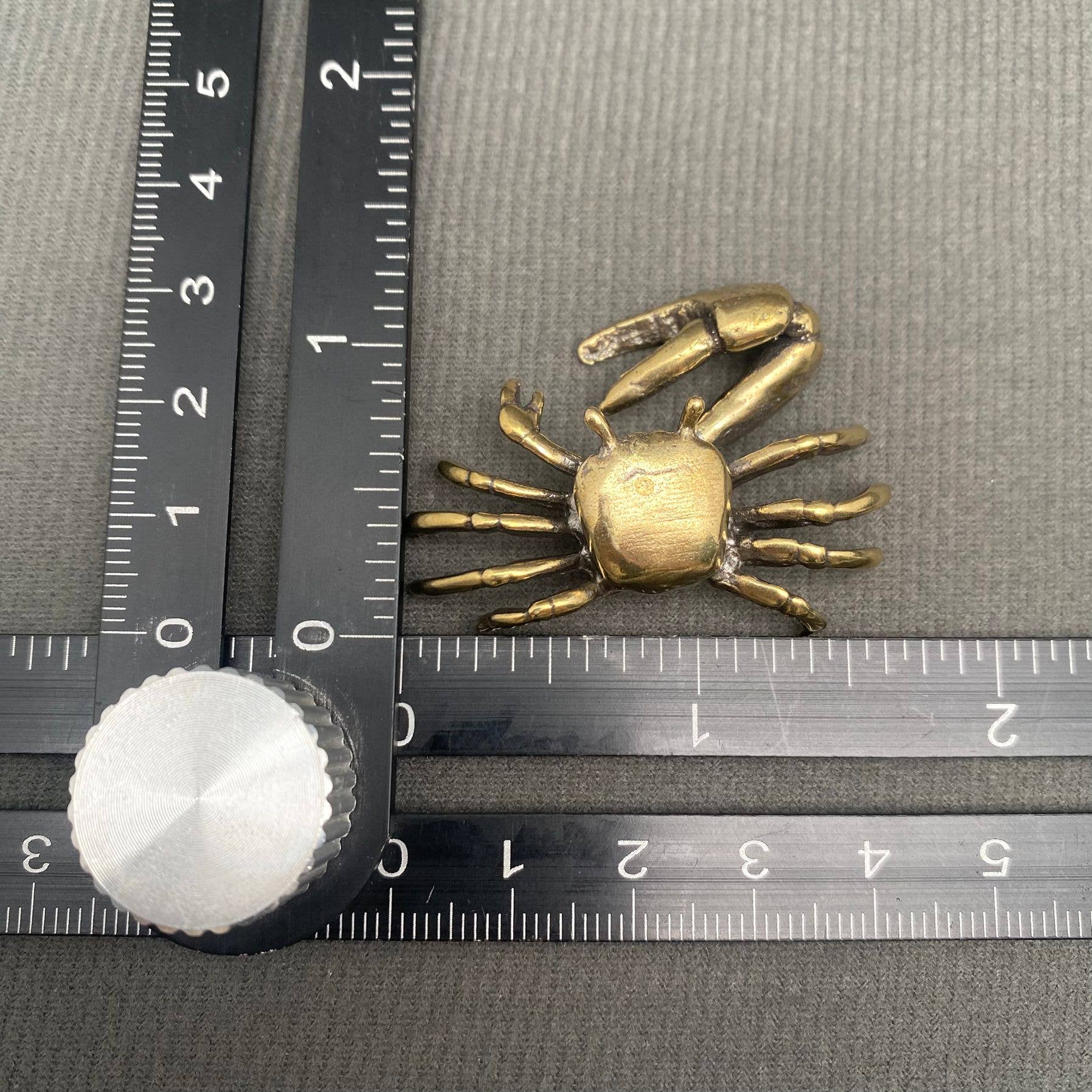 Brass Giant Claw Crab Crafts Decoration Desktop Ornaments