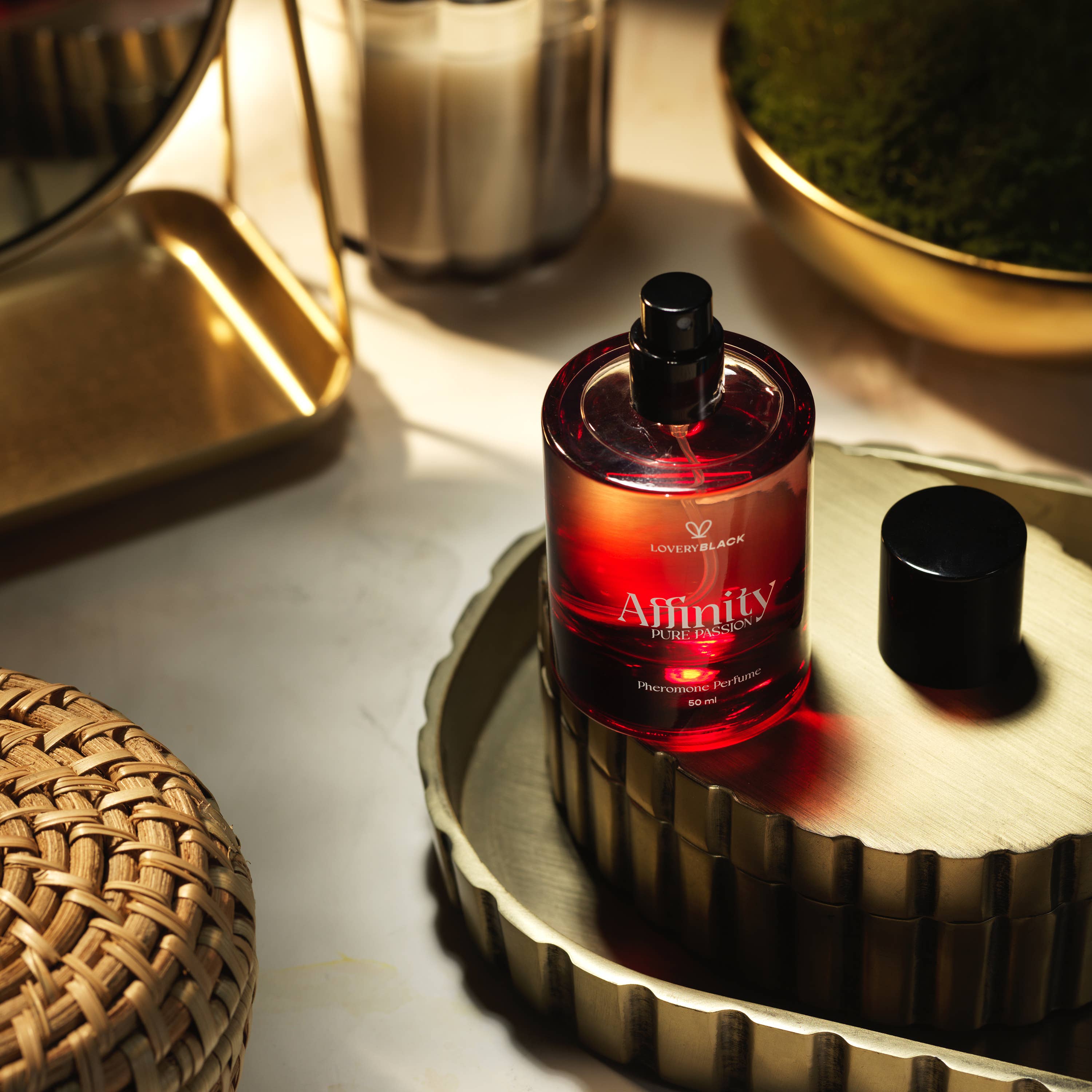 LoveryBlack Affinity Pure Passion Pheromone Perfume – 50ml
