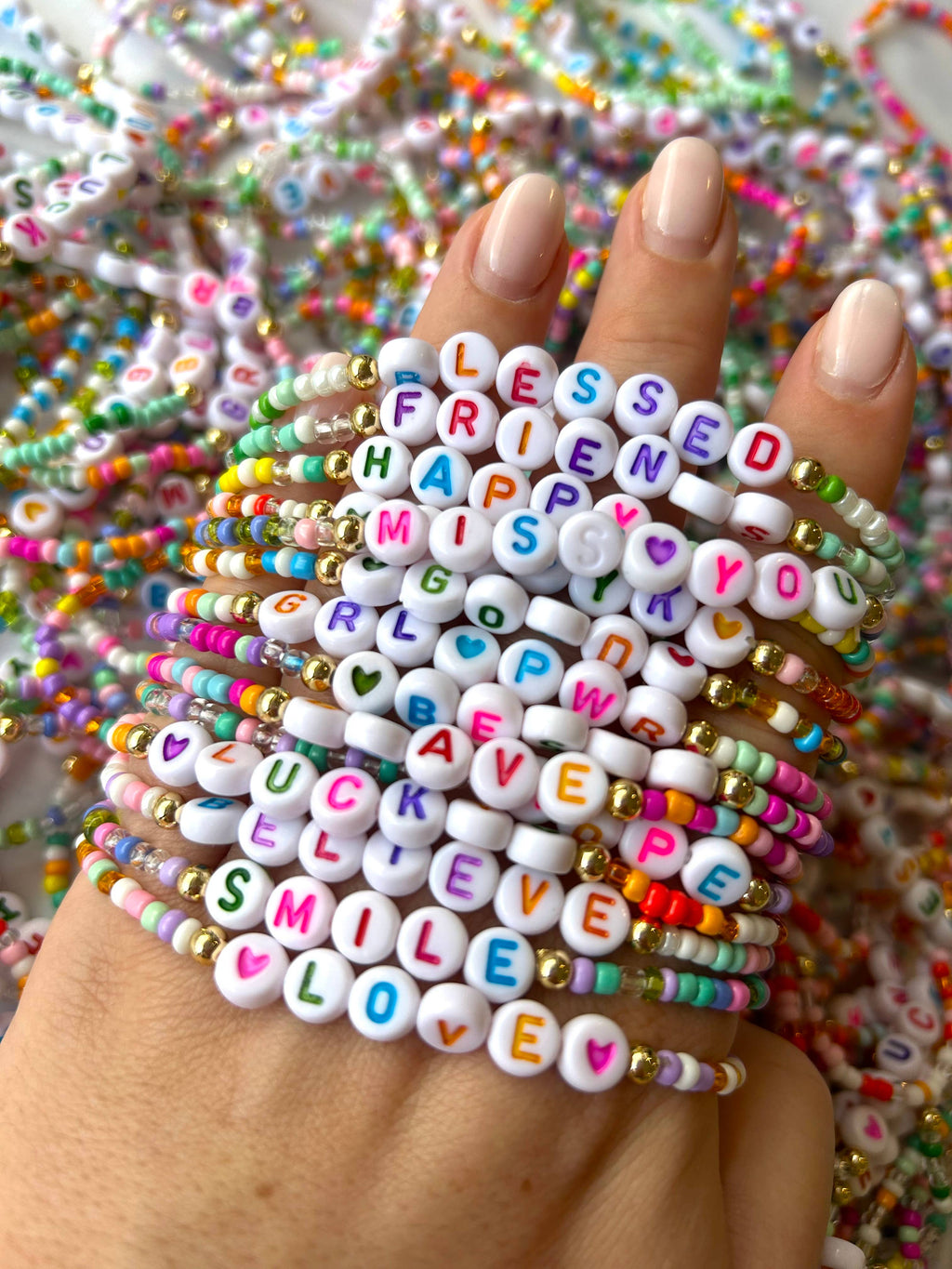 🦋 Summer Girl Power Bracelets Mix