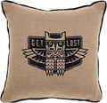 Pillow - Sourpuss - “Get Lost” Totem 12" Burlap Square