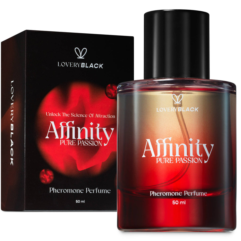 LoveryBlack Affinity Pure Passion Pheromone Perfume – 50ml
