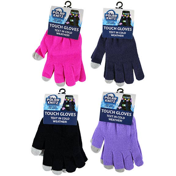 Polar Gripz Touch Gloves Assortment