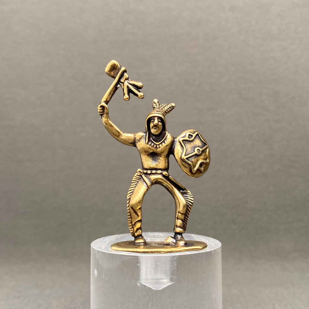 Indian Warriors Brass Crafts Decoration Desktop Ornaments