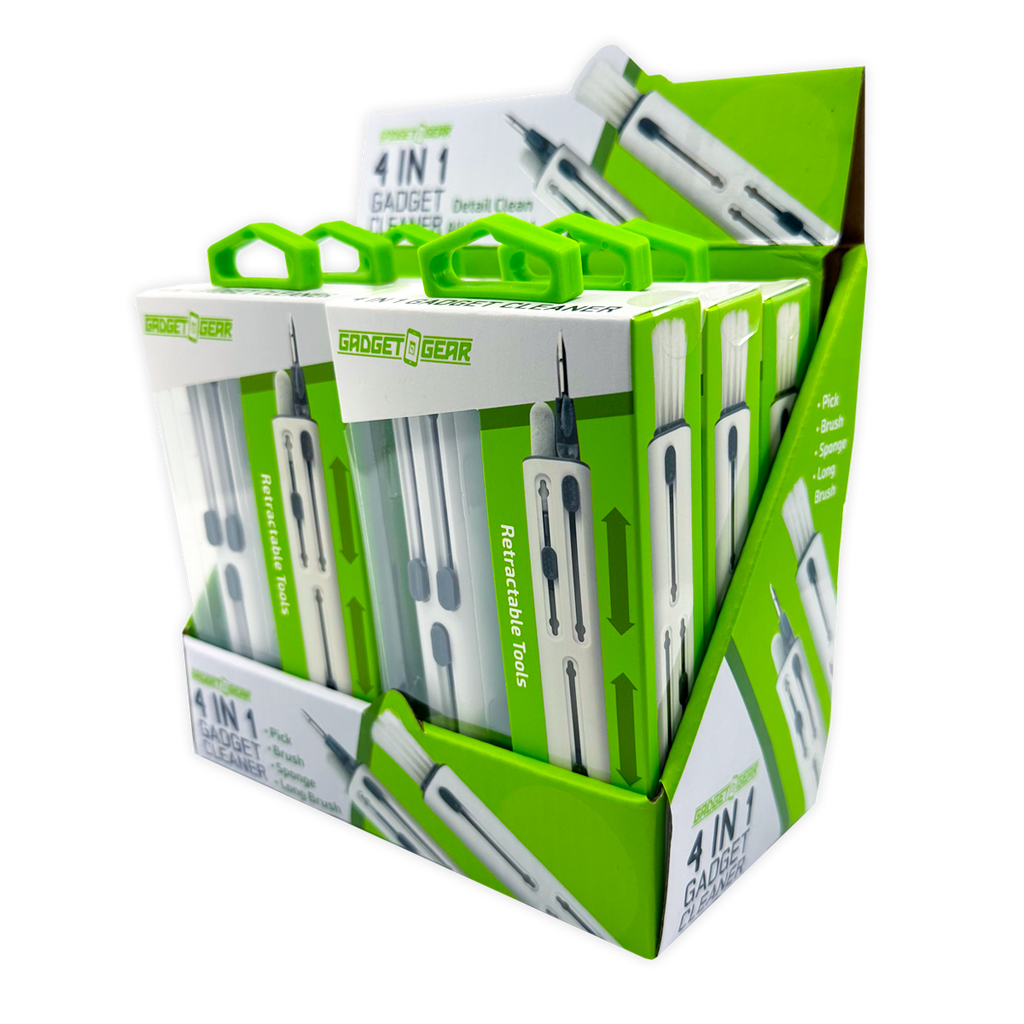 Gadget Gear 4 in 1 Tech Cleaner Tool Set