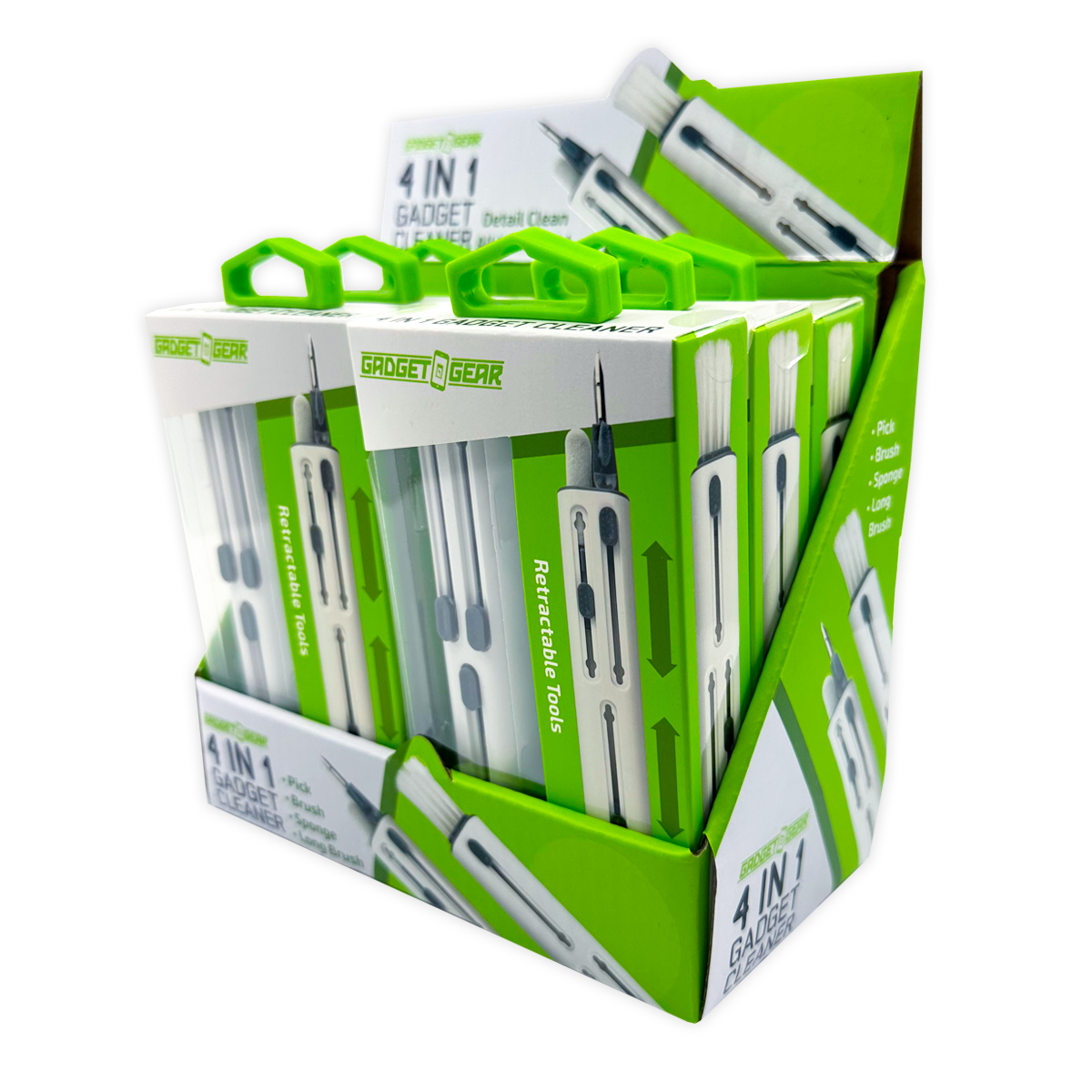Gadget Gear 4 in 1 Tech Cleaner Tool Set