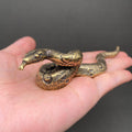 Brass Python Crafts Decoration Desktop Ornaments
