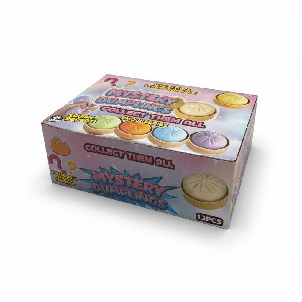 Mystery Squishy Dumplings - Emoji Series 12ct