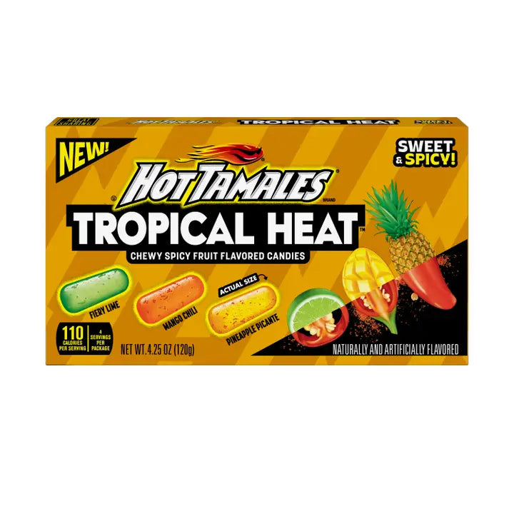 Hot Tamales Tropical Heat Theater Box 4.25oz