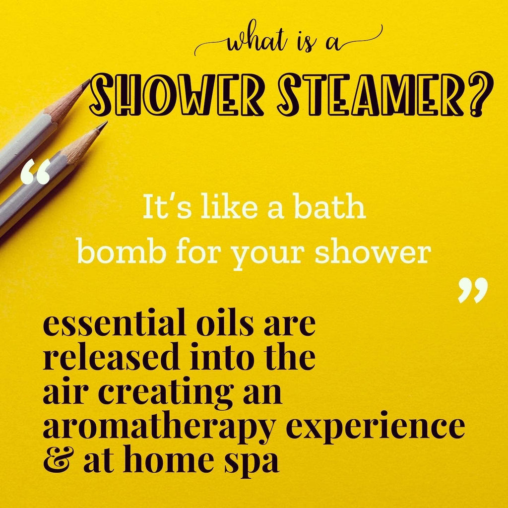 Stress Relief Shower Steamer – Tangerine Ginger