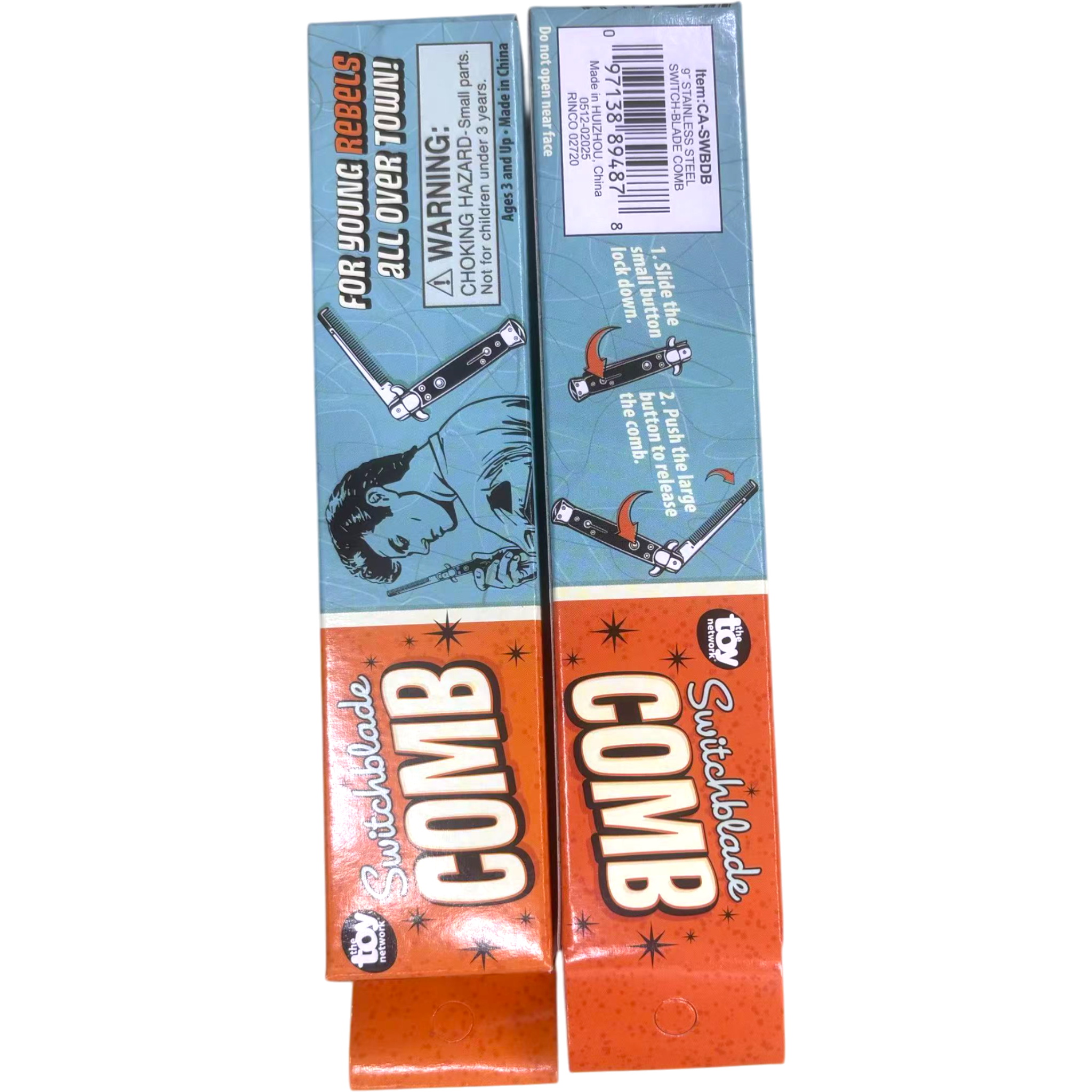 Switchblade Comb