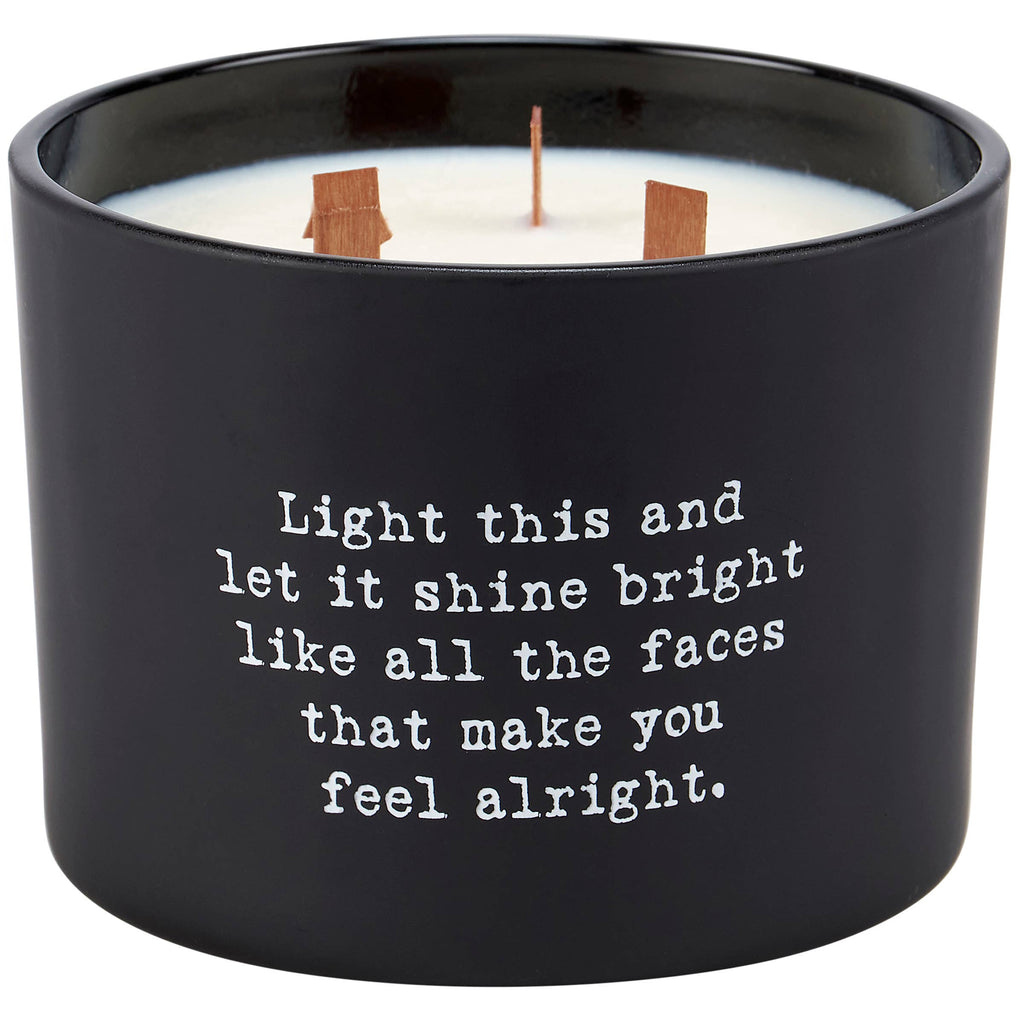 Friends Poetry Candle