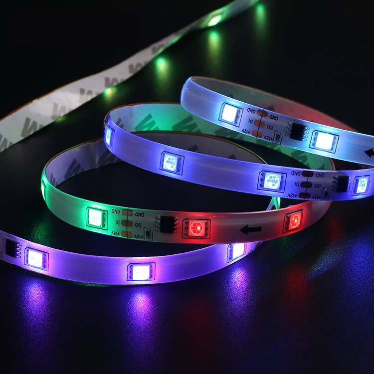 Sound Activated Multi-Color LED Light Strips- 15/20/30/50 ft