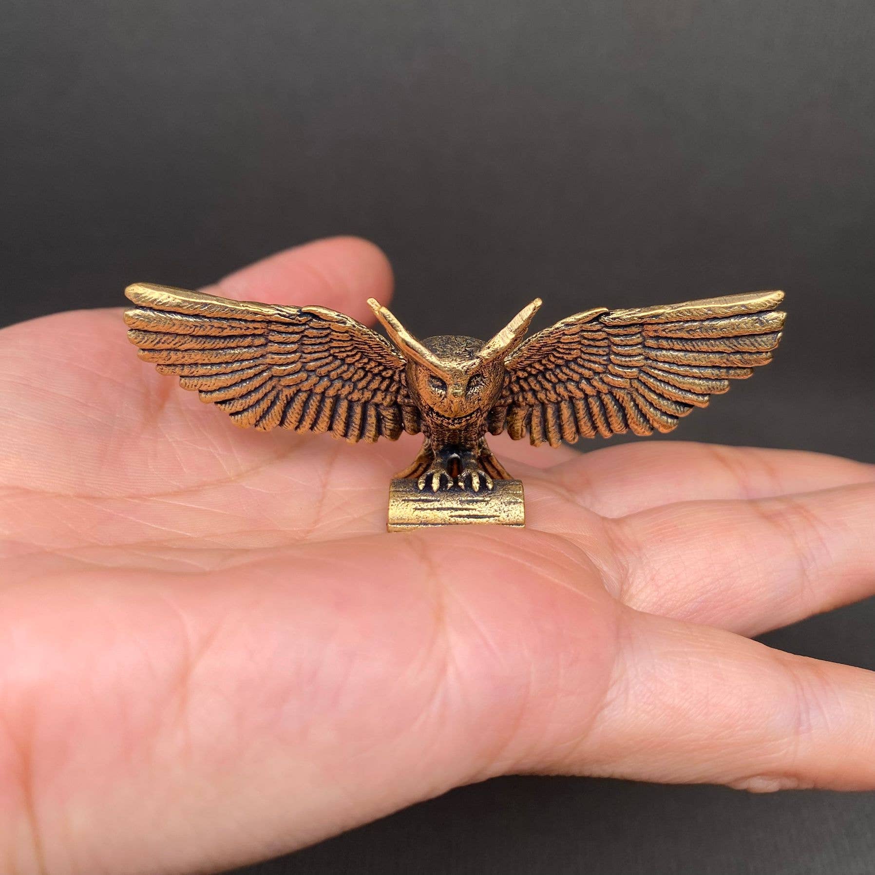 Brass Owl Crafts Decoration Desktop Ornaments