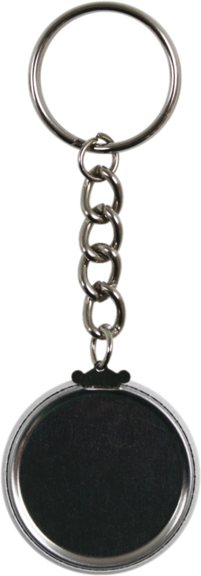 Keychain - "No Bullsh*t" - With Bull Squatting Silhouette