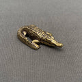 Brass Crocodile Crafts Desktop Ornaments Decoration
