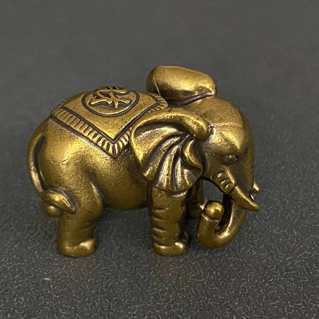 Brass Elephant Crafts Desktop Ornaments Decoration