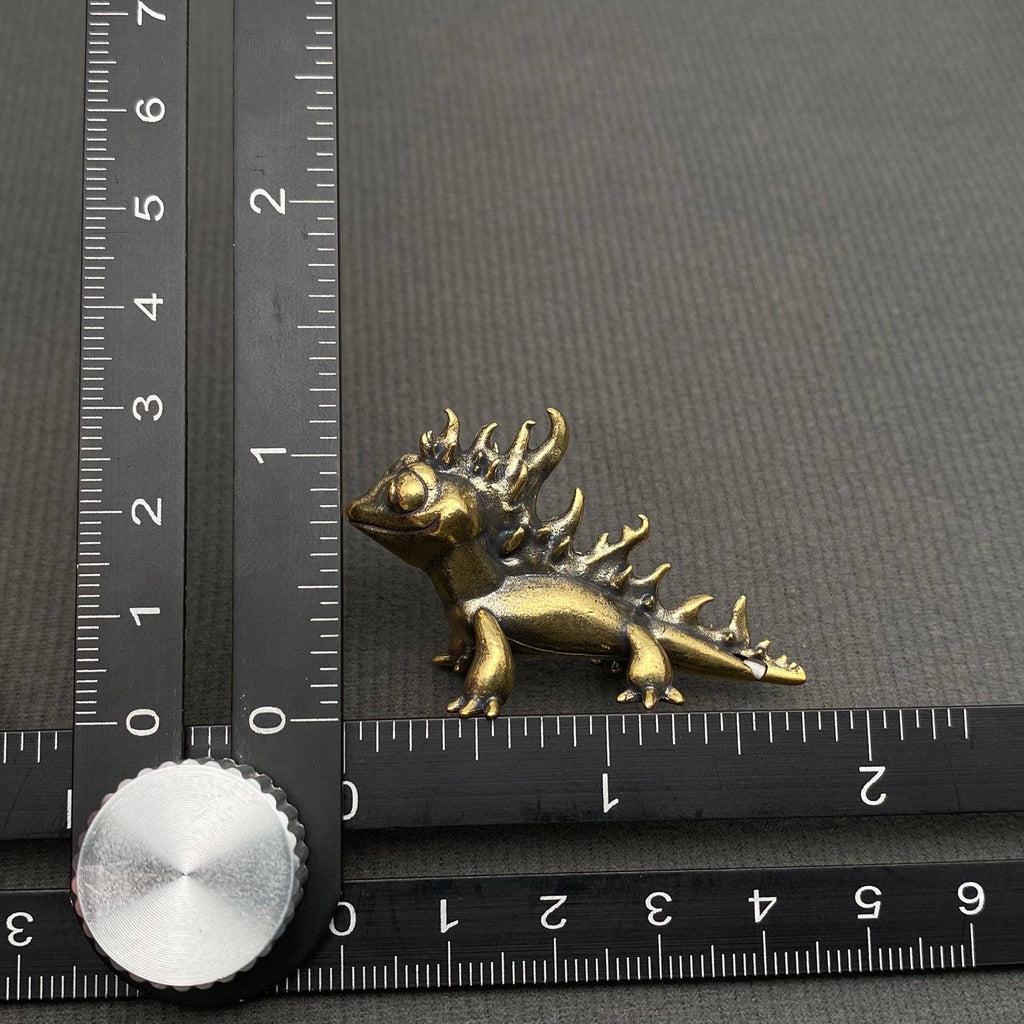 Brass Fire Dragon Crafts Desktop Ornaments Decoration