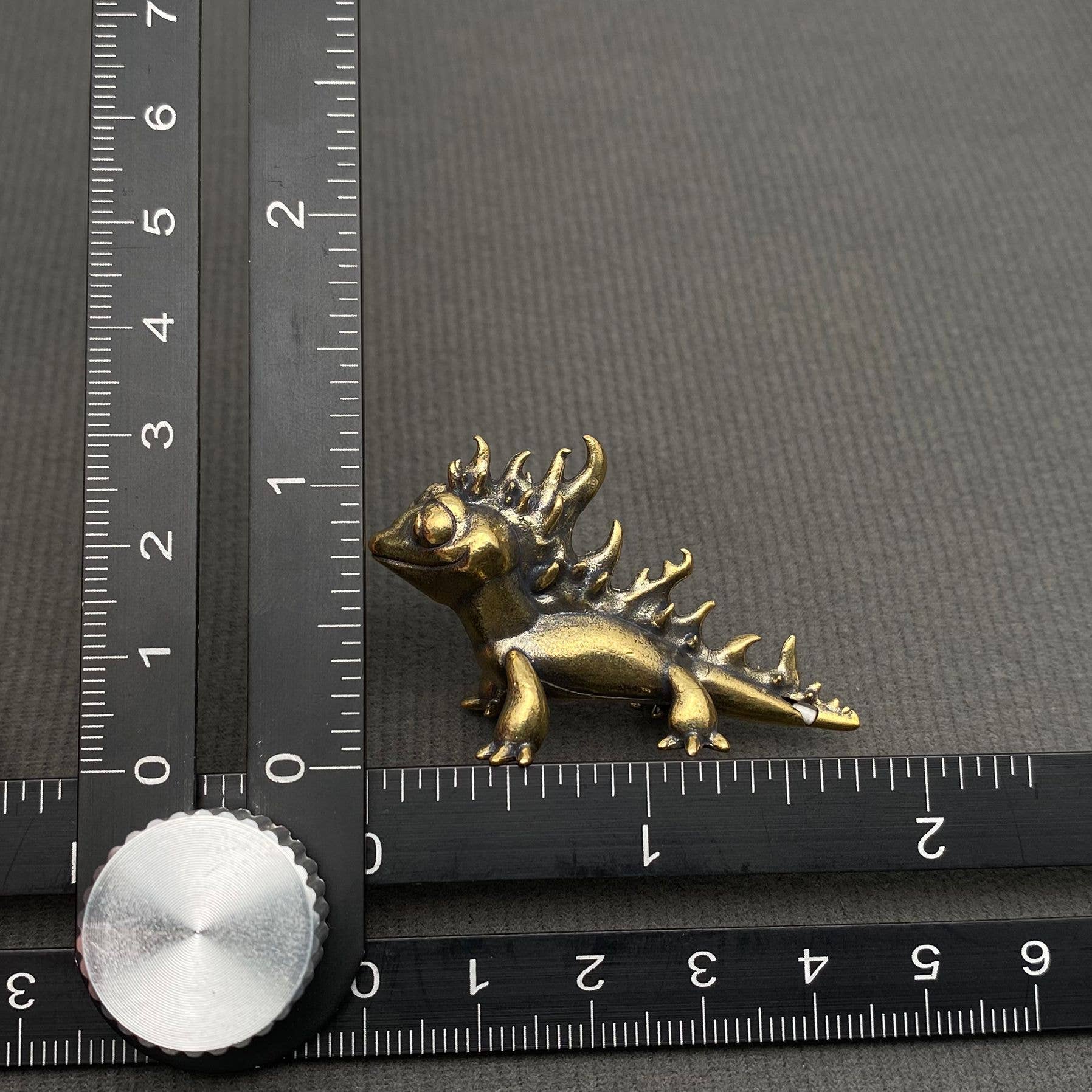 Brass Fire Dragon Crafts Desktop Ornaments Decoration