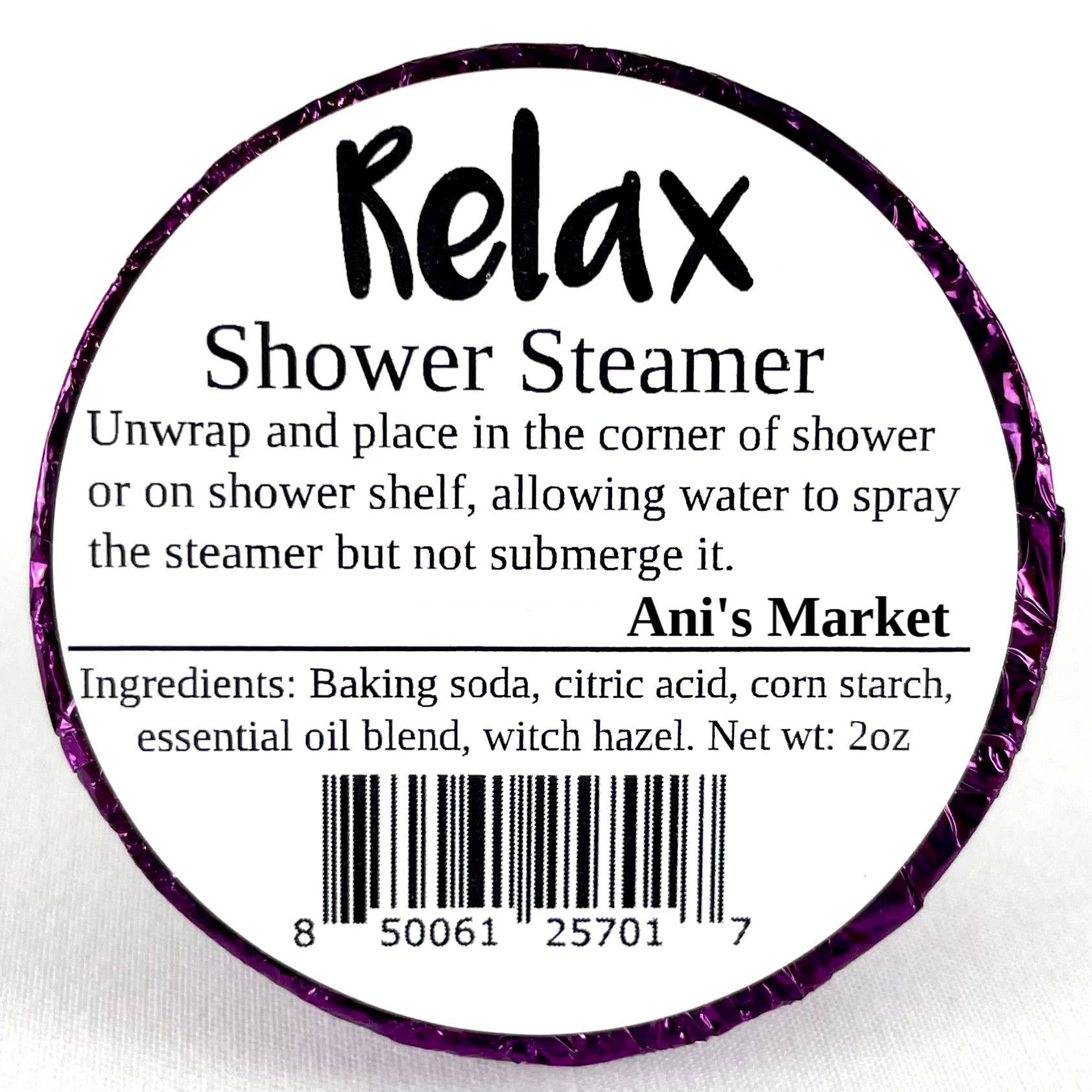 Relaxing Shower Steamer – Lavender Aromatherapy