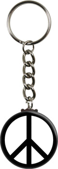 Keychain - Peace Sign - Three Color Options