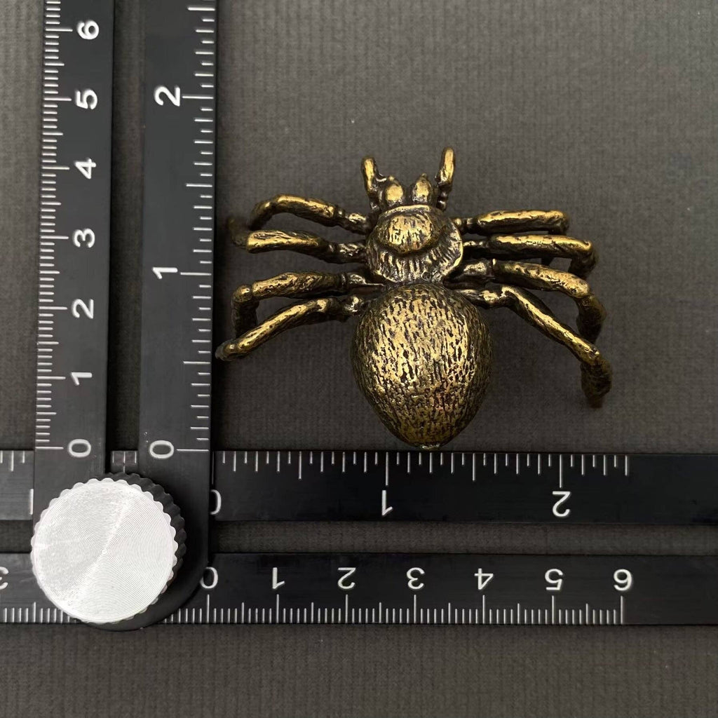 Brass Spider Crafts Desktop Ornaments Decoration