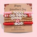 Be Mine Valentines Day Bracelet Set