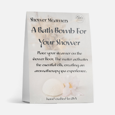 Stress Relief Shower Steamer – Tangerine Ginger