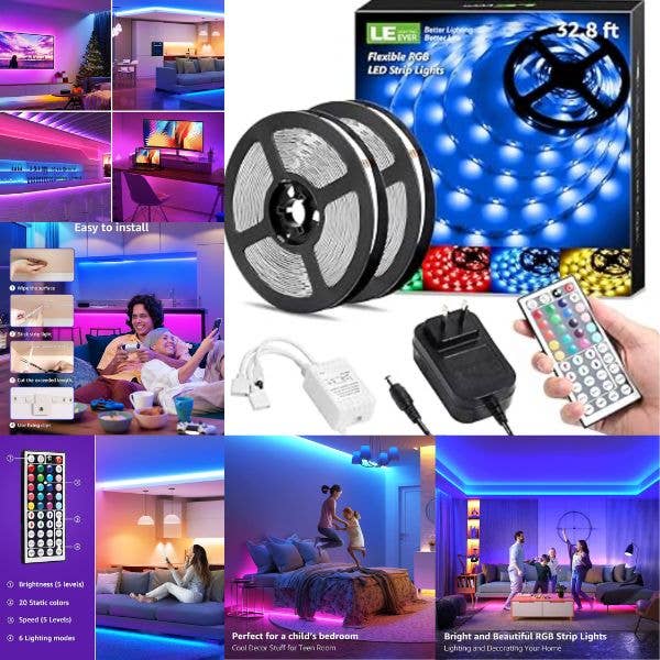 LE Lighting - RGB LED Strip Lights