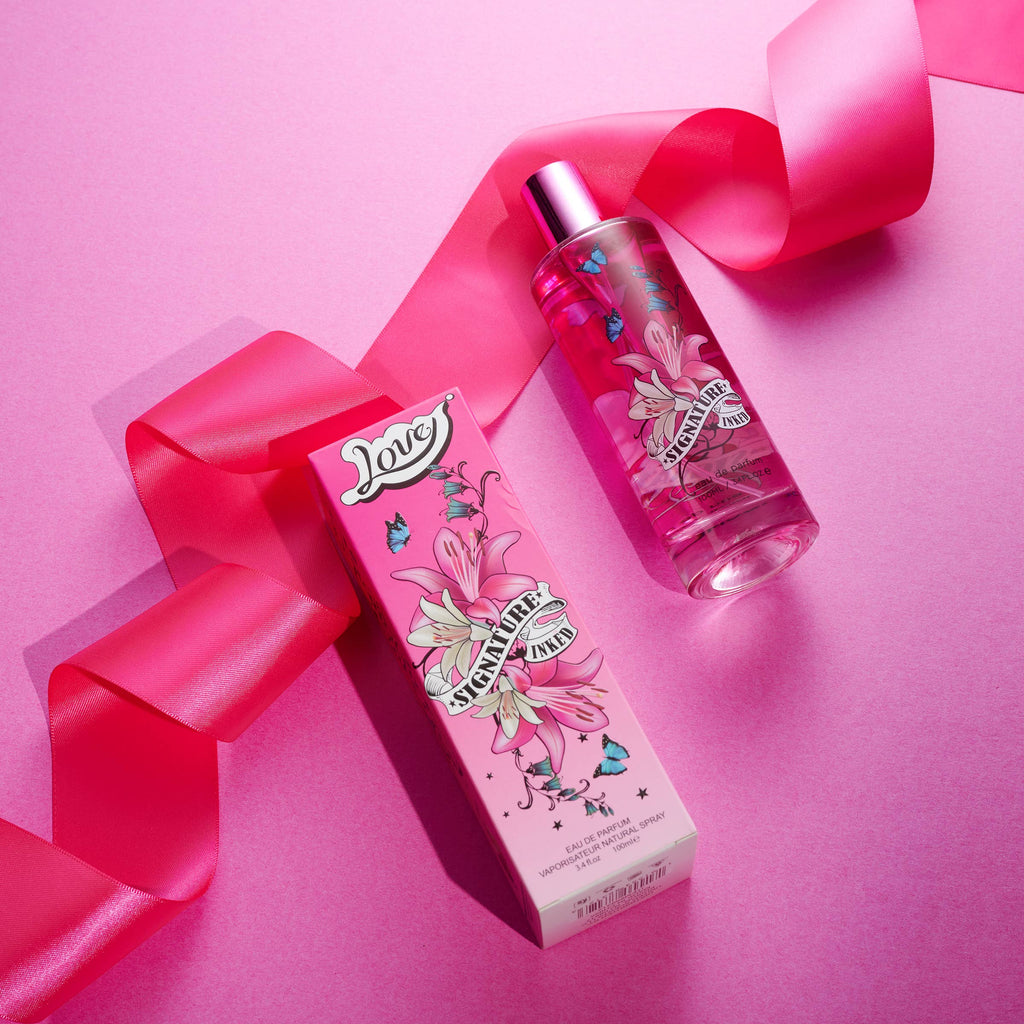 Love Signature Inked 3.4oz Perfume Spray Gift Set