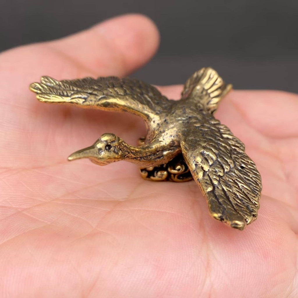 Brass Wild Goose Crafts Decoration Desktop Ornaments