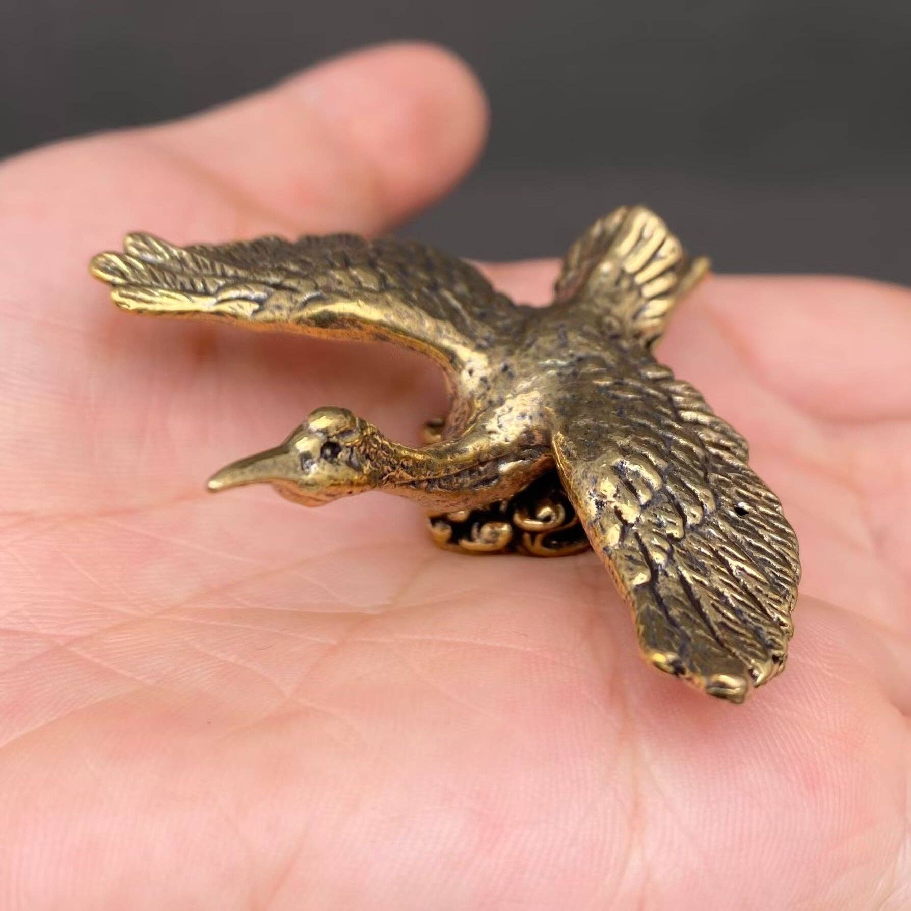 Brass Wild Goose Crafts Decoration Desktop Ornaments