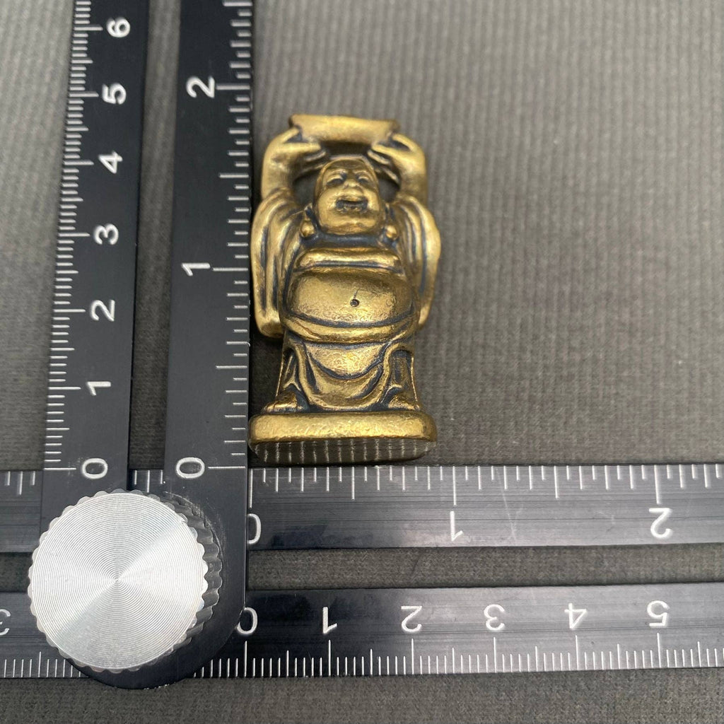 Brass Maitreya Buddha Crafts Desktop Ornaments Decoration