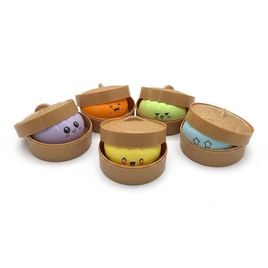 Mystery Squishy Dumplings - Emoji Series 12ct
