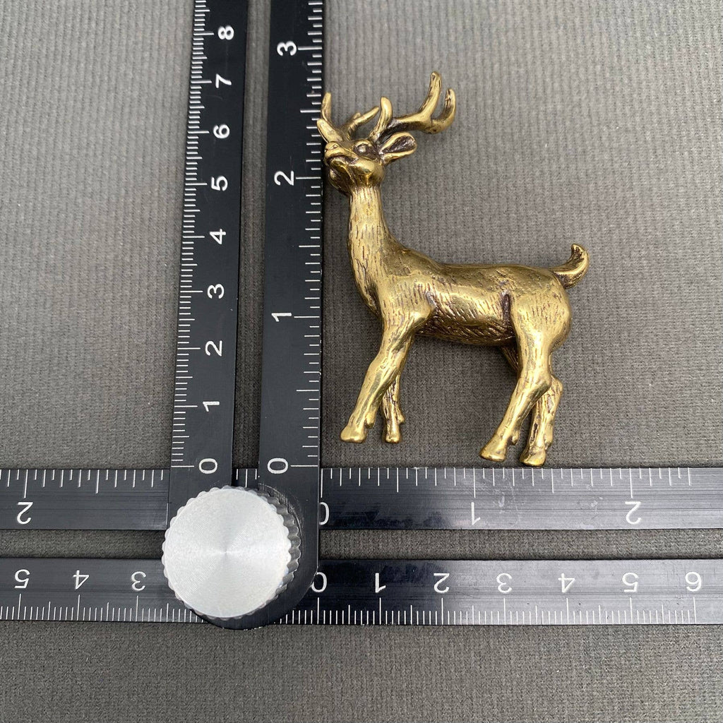 Brass Elk Crafts Decoration Desktop Ornaments