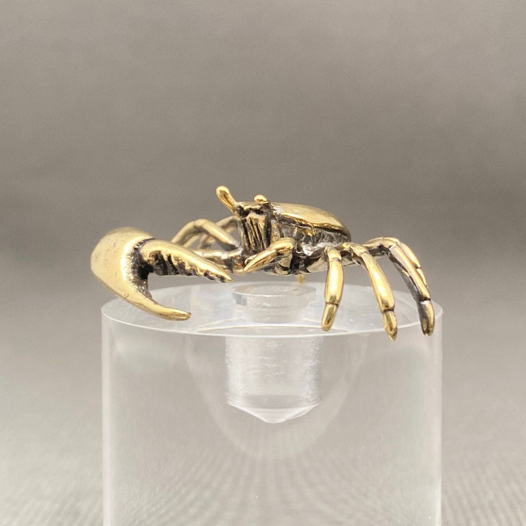 Brass Giant Claw Crab Crafts Decoration Desktop Ornaments