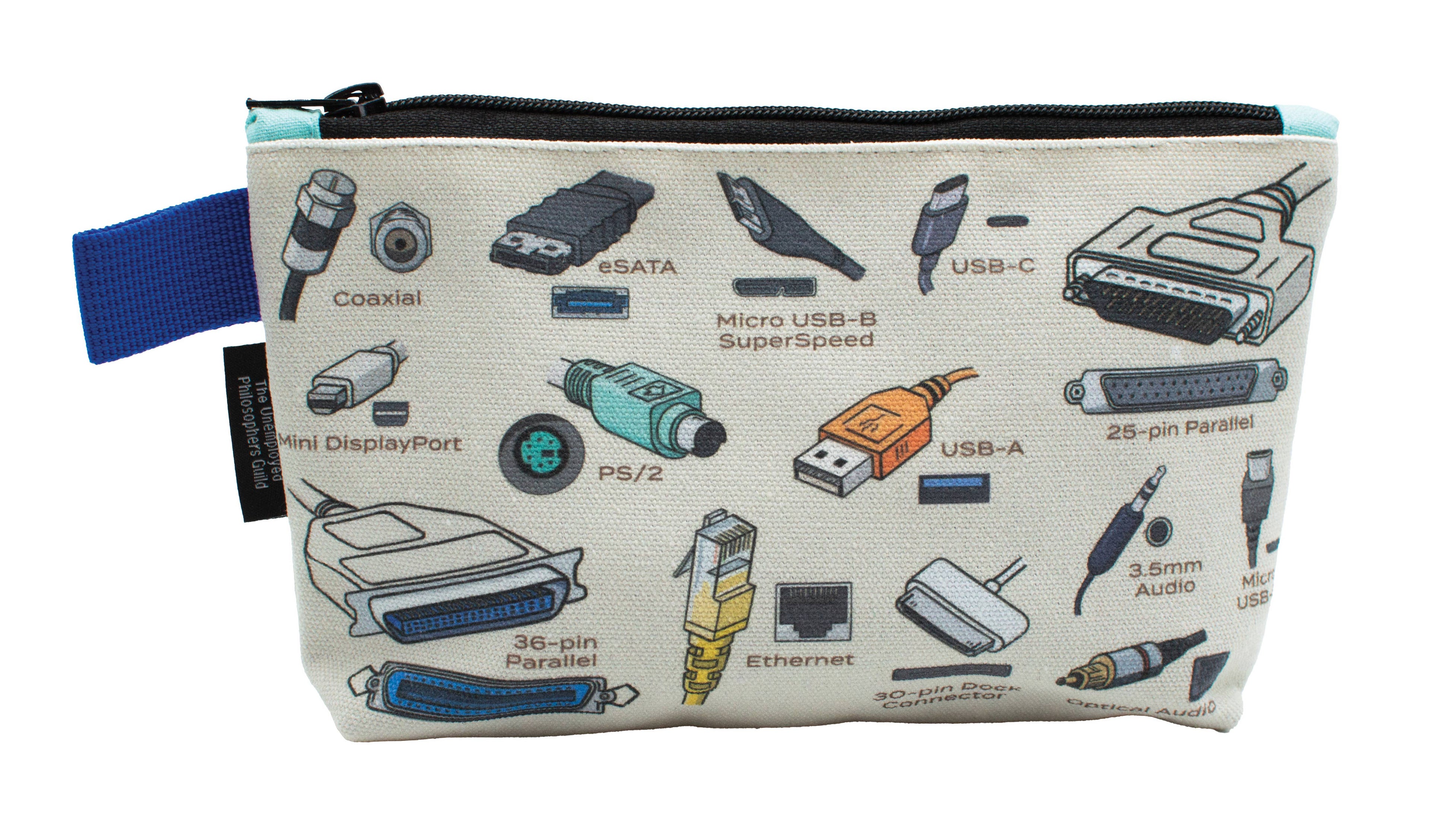 Cables & ports Zipper Bag