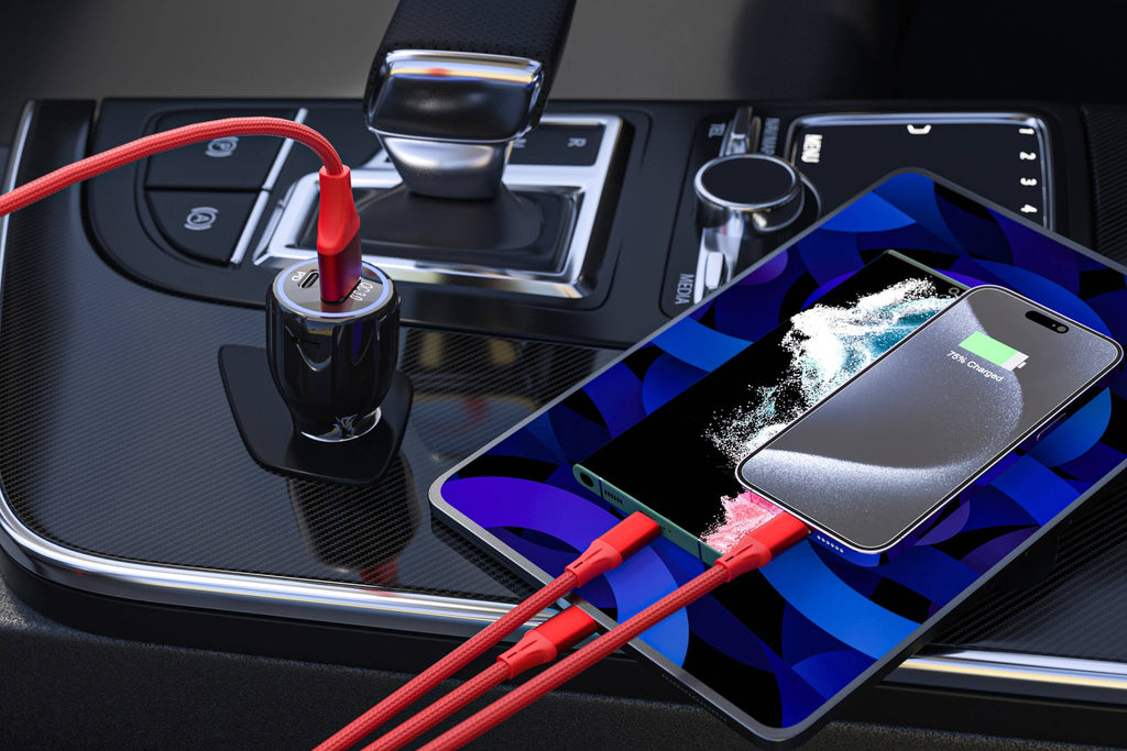 3-in-1 Cable For IPhone/Ipad & Android Devices - Retail Pack