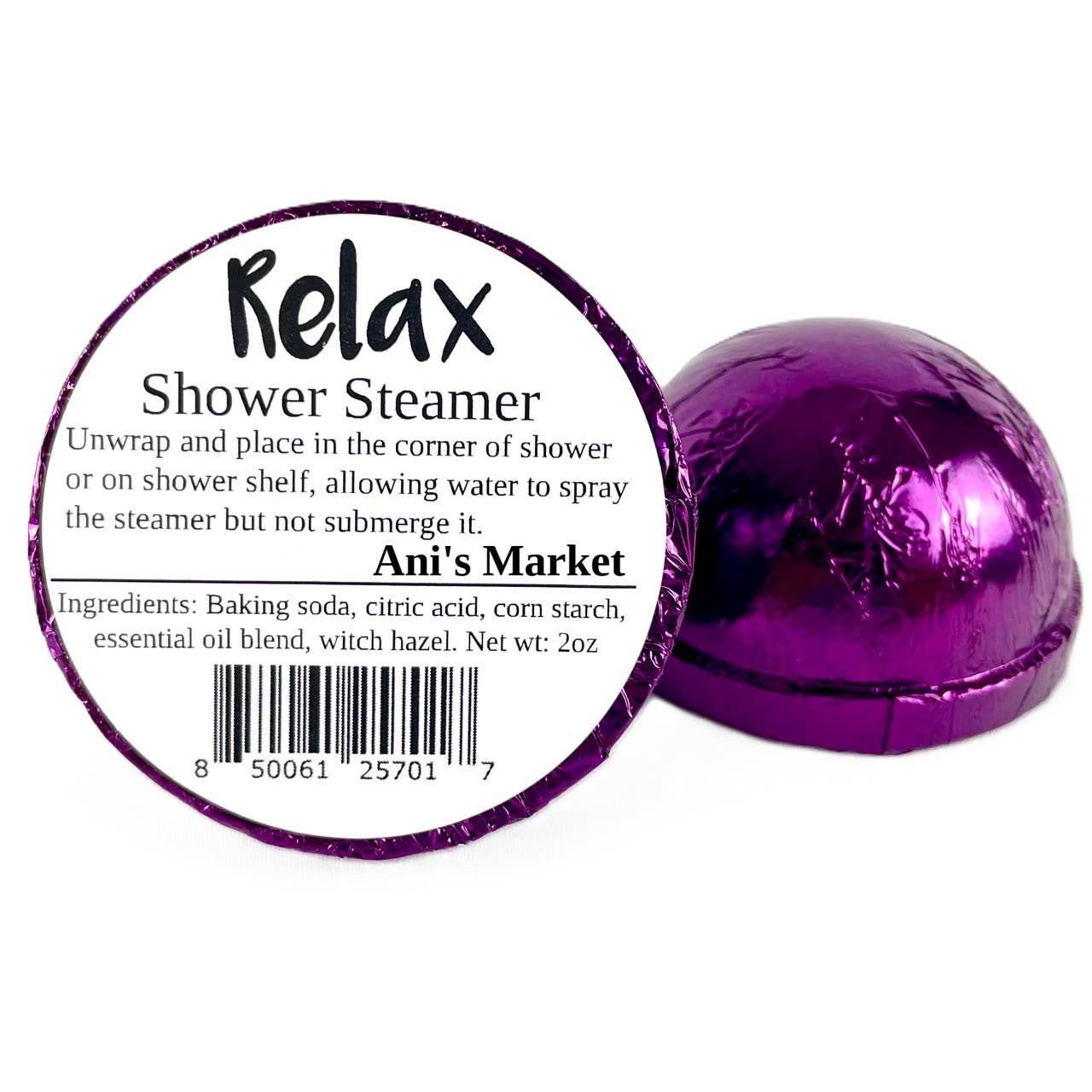 Relaxing Shower Steamer – Lavender Aromatherapy