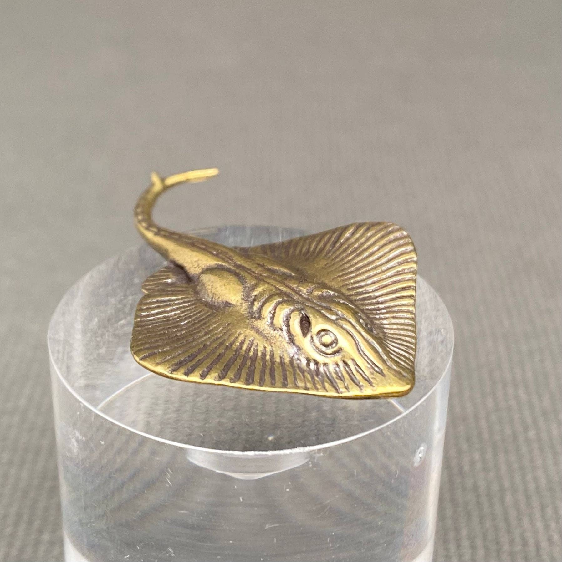 Brass Devil Ray Crafts Desktop Ornaments Decoration