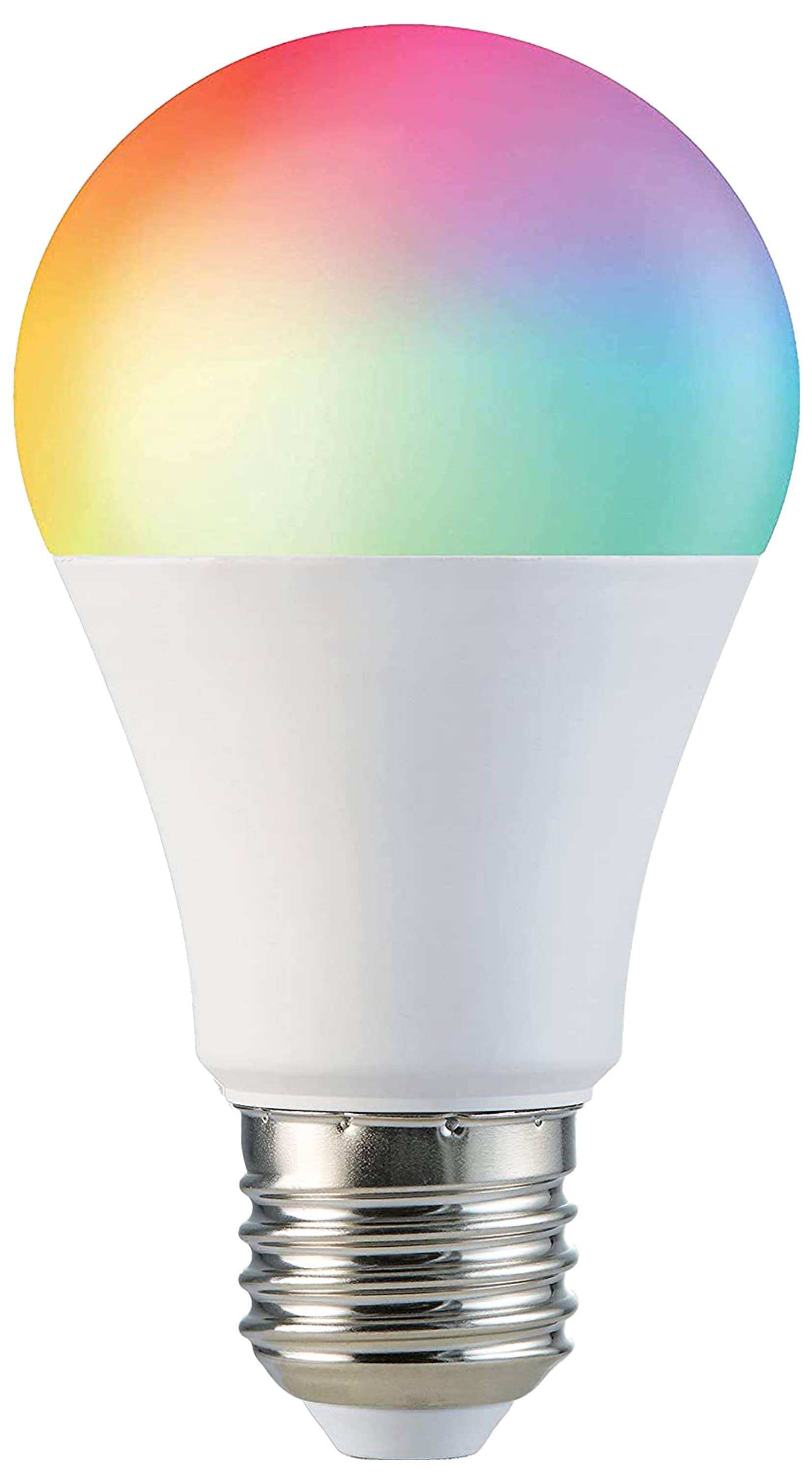 2-Pack Smart Home Multi-Color LED A19 Bulb 5W- Retail Pack