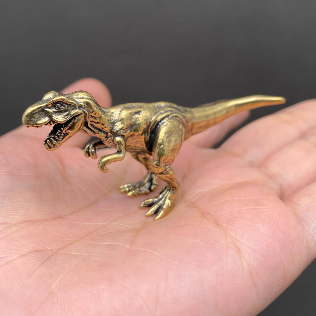 Brass Tyrannosaurus Rex Crafts Decoration Desktop Ornaments
