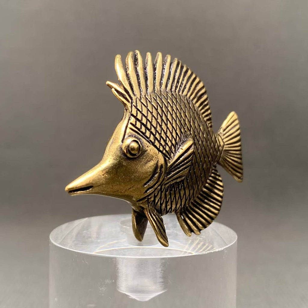Brass Fish Crafts Decoration Desktop Ornaments