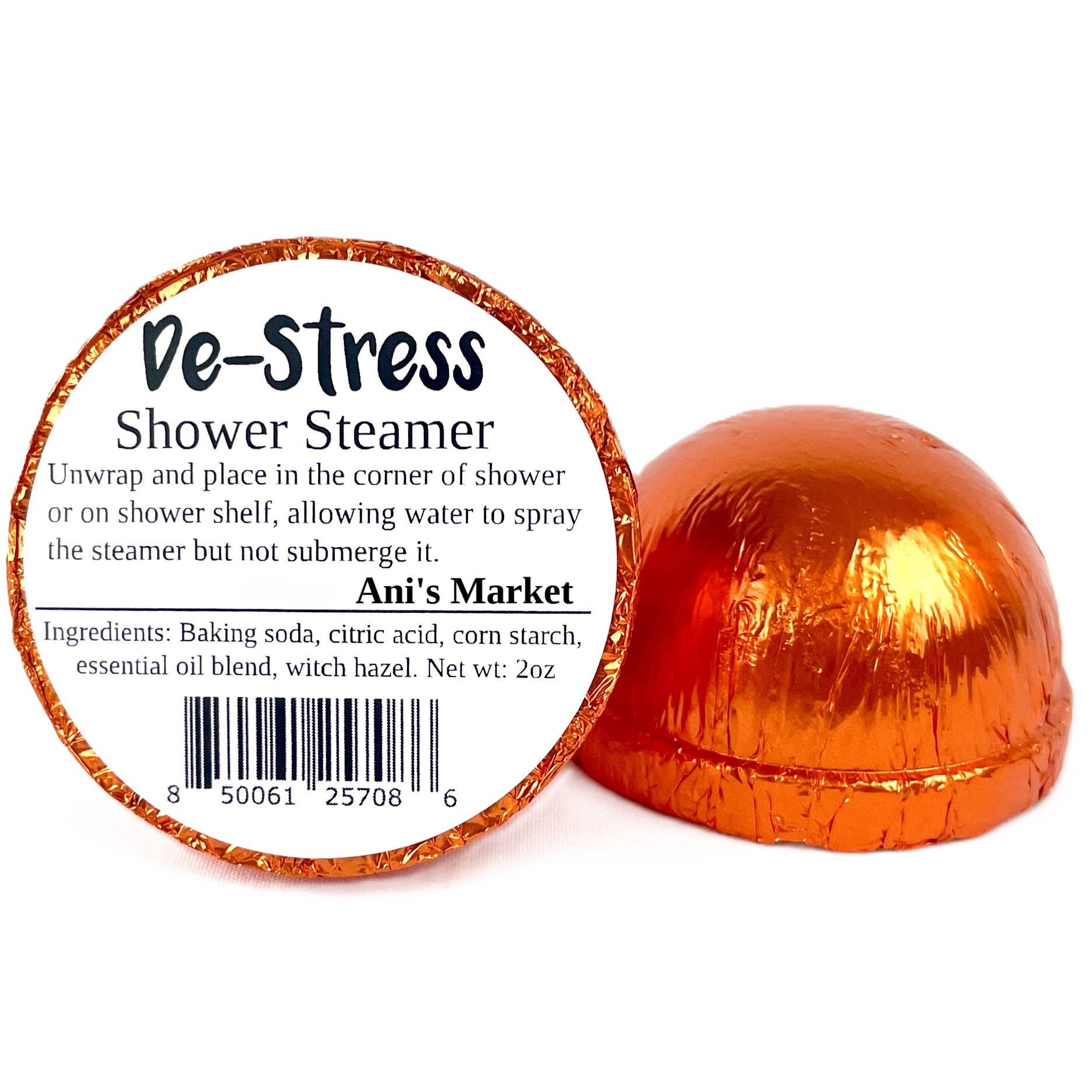 Stress Relief Shower Steamer – Tangerine Ginger