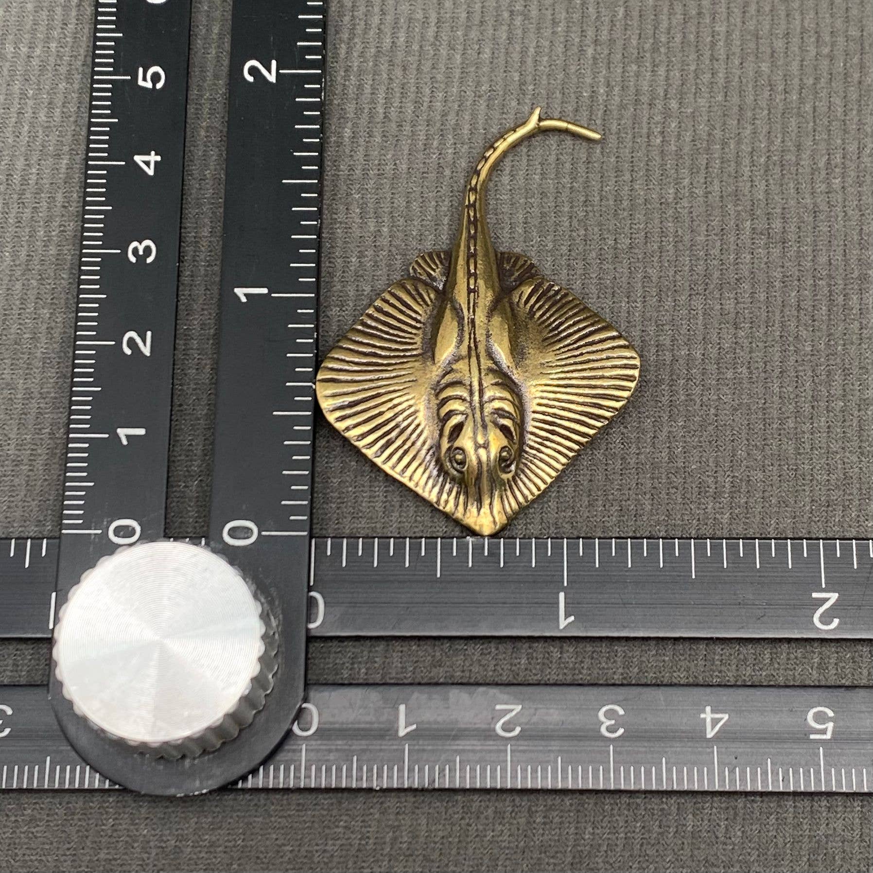 Brass Devil Ray Crafts Desktop Ornaments Decoration