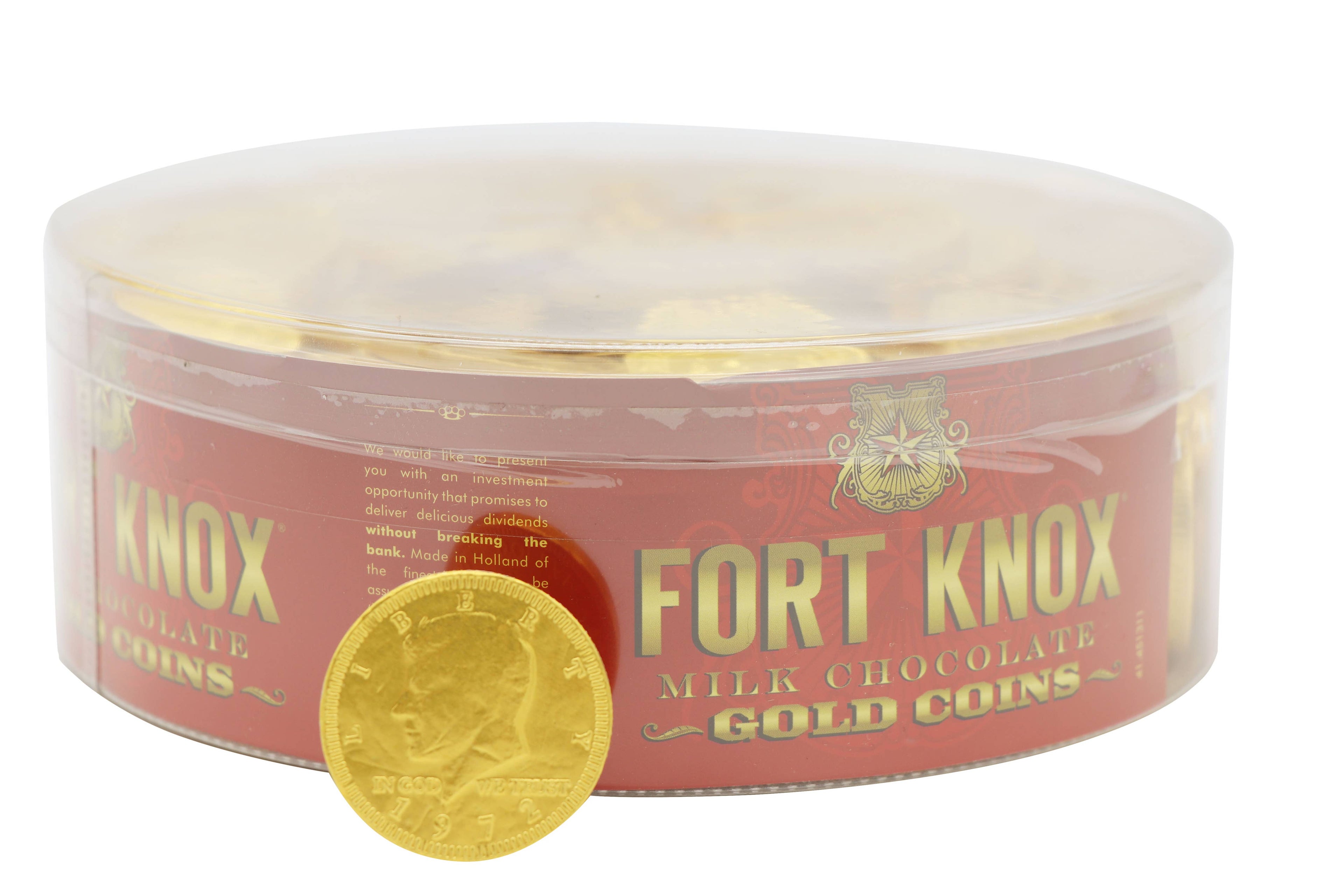 Fort Knox Gold Coins, 180ct Tub