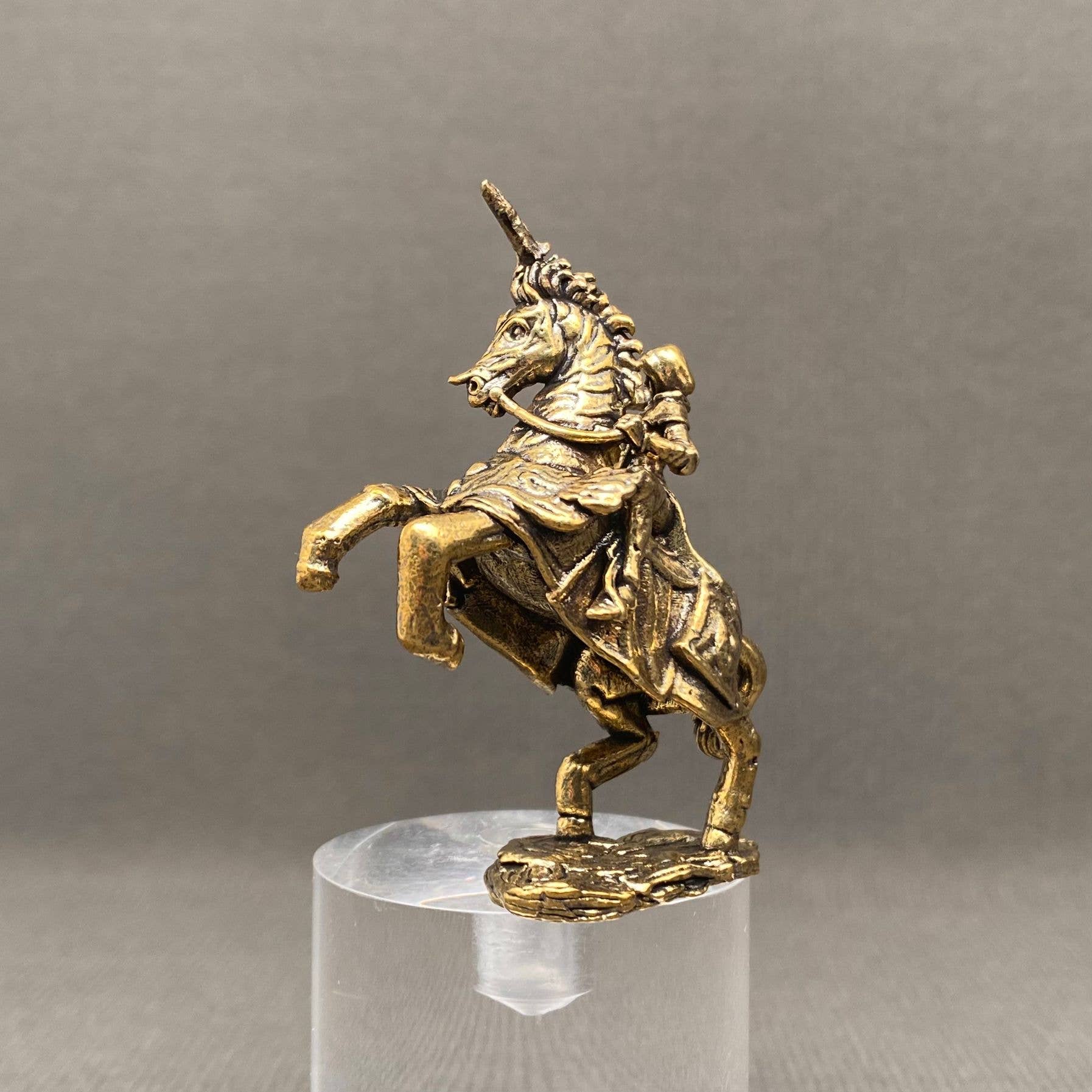 Brass Female Knight Crafts Decoration Desktop Ornaments