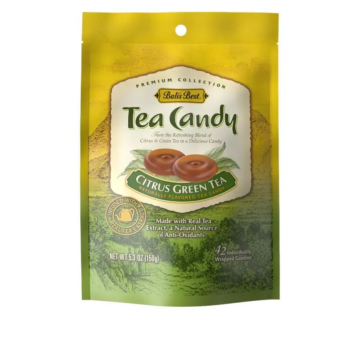 Bali's Best Citrus Green Tea Candy, 5.3oz