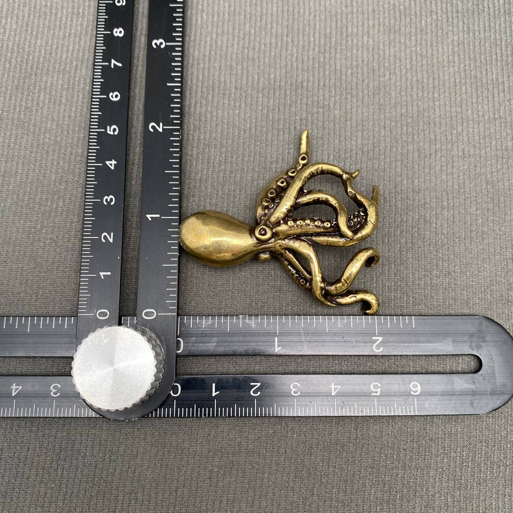 Brass Smart Octopus Crafts Decoration Desktop Ornaments